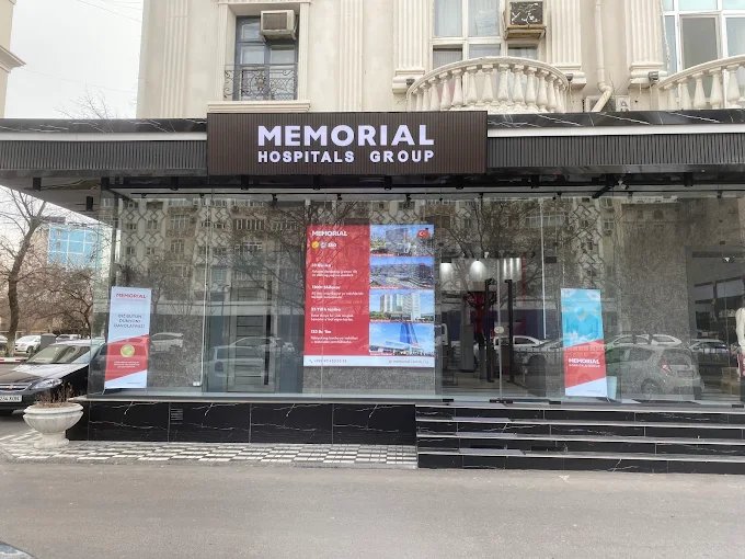 Memorial Hospitals Group office exterior — Tashkent